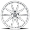 20x10.5 Brada CX2 Brushed Silver (Rotary Forged) (Deep Concave) (CUSTOM) *