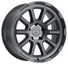 (Clearance) 18x9 Black Rhino Chase Brushed Gunmetal (Rotary Forged) 6x5.5/139.7 12mm