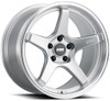 19x9.5 ESR AP5 Hyper Silver w/ Machined Lip (Flow Form) 5x112 35mm (CUSTOM)
