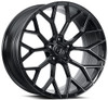 20x8.5 Dolce Performance Pista Gloss Black 5x112 35mm