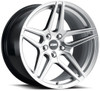 18x9.5 ESR RF15 Hyper Silver (Rotary Forged) 5x4.75/120.7 35mm (CUSTOM)
