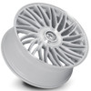 22x9.5 Dolce Luxury Sesto Gloss Silver Brushed 18mm (CUSTOM)