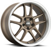 19x8.5 ESR AP8 Matte Matte Bronze (Flow Form) 5X4.25/108 30mm (CUSTOM)