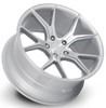 19x8.5 Dolce Performance Element Gloss Silver Machined 5x4.5/114.3 35mm