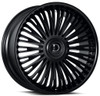 22x9.5 Dolce Luxury Razzo Gloss Black 35mm (CUSTOM)