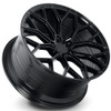 20x8.5 Dolce Performance Pista Gloss Black 5x4.5/114.3 38mm