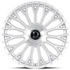 Dolce Luxury Wheels 24x10 Dolce Luxury Roma Gloss Silver Brushed 35mm (CUSTOM) 