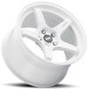19x10.5 ESR AP5 Gloss White (Flow Form) 22mm (CUSTOM)
