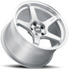 18x8.5 ESR AP5 Hyper Silver w/ Machined Lip (Flow Form) 5x105 30mm (CUSTOM)