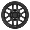 KMC Wheels 17x9 KMC KM544 Mesa Satin Black w/ Gloss Black Lip 6x4.5/114.3 18mm 