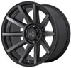 XD Series Wheels 20x9 XD Series XD847 Outbreak Satin Black w/ Gray Tint 5x5/127 0mm 