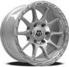 18X9 TIS Off-Road 563BS Silver w/ Brushed Face 6x135 0mm