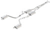 Borla 15-16 Dodge Charger 3.6L V6 S-Type Cat Back Exhaust (Uses Factory Valence) 140685