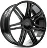 26x10 AXE EX26 Gloss Black 5x110 28mm (Custom)