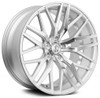 20x8.5 AXE EX30 Silver Machined Face 5x4.5/114.3 40mm (Custom)
