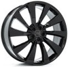 (Clearance - No Returns) 22x9 AXE 1AV ZX15 Gloss Black 5x120 40mm (Custom)