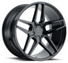 20x9 Blaque Diamond BD-17-5 Gloss Black 5x5/127 35mm