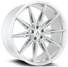 22x9 AZAD AZFF02 Brushed Silver (Flow Form)  5x115 15mm