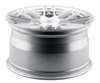20x9 Blaque Diamond BD-F12 Brushed Silver (Flow Forged) 5x120 35mm