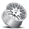 20x9 Blaque Diamond BD-F12 Brushed Silver (Flow Forged) 5x120 35mm