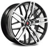 20x10 AXE EX30 Gloss Black Machined Face w/ Milled Accent 5x115 42mm (Custom)