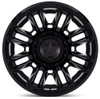 20x10 XD Series XD870 Bomber Matte Black 8x6.5/165 -18mm