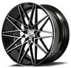 20x9 AXE 1AV ZX4 Gloss Black Machined Face 5x120 32mm (Custom)
