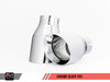 AWE Tuning 16-20 BMW F3X 340i Touring Edition Axle-Back Exhaust - Chrome Silver Tips (102mm) 3010-32034
