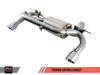 AWE Tuning 16-20 BMW F3X 340i Touring Edition Axle-Back Exhaust - Chrome Silver Tips (90mm) 3010-32032