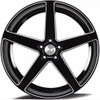 20x8.5 AXE 1AV ZX9 Gloss Black Milled Accents 5x4.25/108 40mm (Custom)