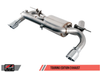 AWE Tuning 14-20 BMW F22 M235i / M240i Touring Edition Axle-Back Exhaust - Chrome Silver Tips (102mm) 3010-32030