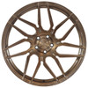 (Special Pricing) 21x10.5 Rohana RFX7 Brushed Bronze (True Directional) (Cross Forged) (Right) 5x120 20mm