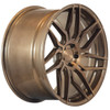 (Special Pricing) 21x10.5 Rohana RFX7 Brushed Bronze (True Directional) (Cross Forged) (Right) 5x120 20mm