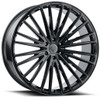 Blaque Diamond Wheels 22x10 Blaque Diamond BD-716 Gloss Black (6 Lug) 6x5.5/139.7 20mm 