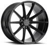 Blaque Diamond Wheels 19x9.5 Blaque Diamond BD-11 Gloss Black 5x120 25mm 