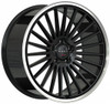 Koko Kuture Wheels 22X12 Koko Kuture Parlato Gloss Black w/ Polished Lip (Flow Formed) 5x4.5/114.3 25mm 