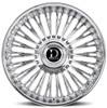 Dolce Luxury Wheels 22x9.5 Dolce Luxury Razzo Chrome 6x135 6x5.5/139.7 18mm 