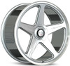 Giovanna Wheels 22X8.5 Giovanna Cinque Silver Machined (Flow Formed) (CUSTOM) 