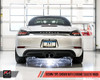 AWE Tuning 17-21 Porsche 718 Boxster / Cayman SwitchPath Exhaust (PSE Only) - Diamond Black Tips 3025-33020