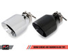 AWE Tuning 18-21 Audi B9 S4 SwitchPath Exhaust - Non-Resonated (Black 90mm Tips) 3025-43038