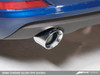 AWE Tuning 15-20 Audi 8V A3 Touring Edition Exhaust - Dual Outlet Chrome Silver 90 mm Tips 3015-32056