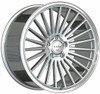 Koko Kuture Wheels 22X10.5 Koko Kuture Parlato Silver Machine w/ Polished Lip (Flow Formed) 5x120 35mm 