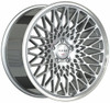 Koko Kuture Wheels 24X10 Koko Kuture Classica Silver Machined w/ Polished Lip (Flow Formed) 5x112 5x120 22mm 