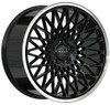 Koko Kuture Wheels 22X10.5 Koko Kuture Classica Gloss Black w/ Polished Lip (Flow Formed) 5x120 35mm 