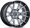 Fuel Off-Road Wheels 20x9 Fuel Off-Road Catalyst Chrome w/ Gloss Black Lip FC402 6x135 20mm 