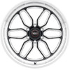 Weld Performance Wheels 17x7 Weld Performance Laguna 6 Drag S153 Gloss Black Milled Machined (Rotary Formed) 6x5.5/139.7 0mm 