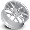 Dolce Performance Wheels 19x8.5 Dolce Performance Monza Gloss Silver Machined 5x4.5/114.3 35mm 
