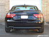 AWE Tuning 09-17 Audi B8 A5 2.0T Touring Edition Single Outlet Exhaust - Polished Silver Tips 3015-22012