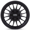 KMC Wheels 18X9 KMC KM447 Impact Forged Monoblock Satin Black 6x135 18mm 