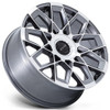Status Wheels (Clearance - No Returns) 24X10 Status ST005 Matrix Anthracite Mirrored 6x135 6x5.5/139.7  30mm 